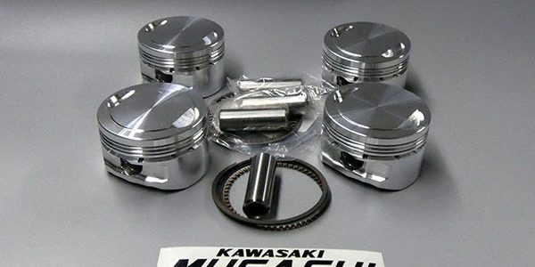ムサシオリジナル　カワサキ750ターボ用 67㎜鍛造ピストンキット